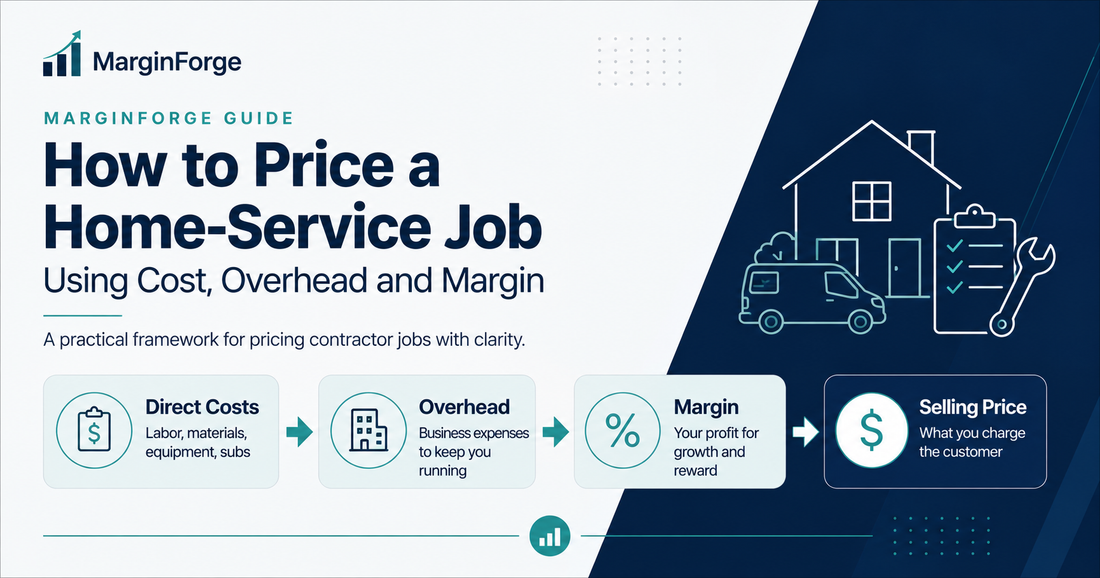 How to Price a Home-Service Job Using Cost, Overhead and Margin