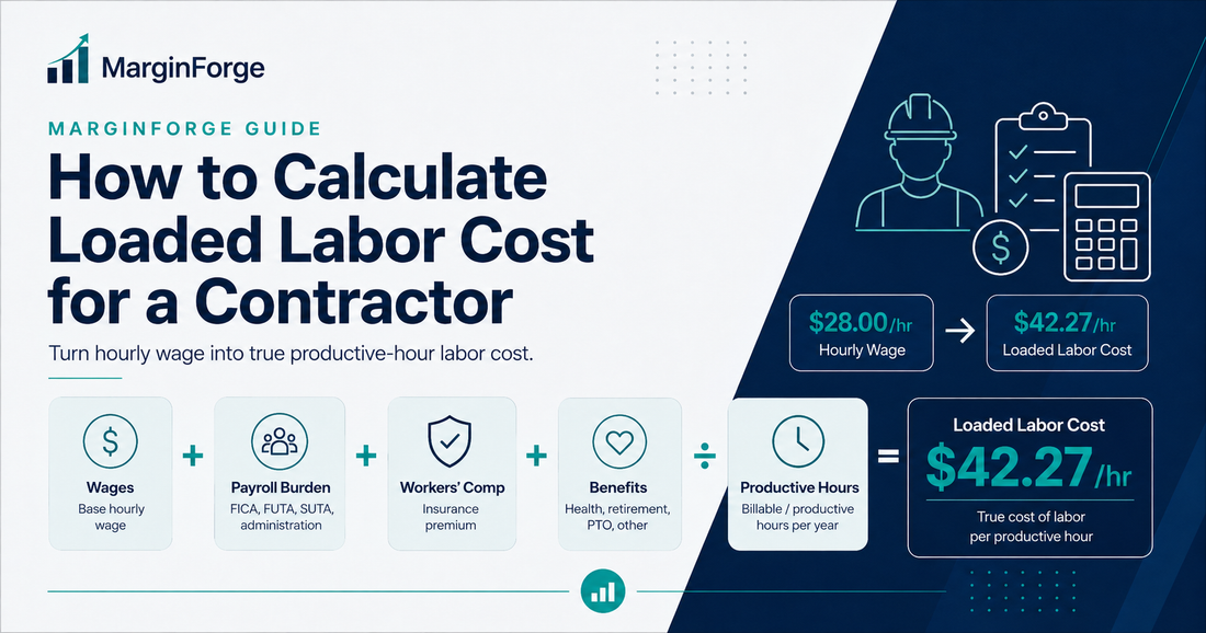 How to Calculate Loaded Labor Cost for a Contractor