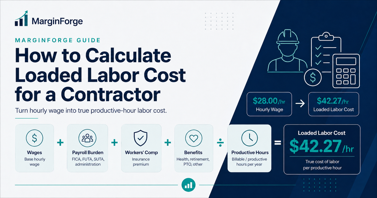 How to Calculate Loaded Labor Cost for a Contractor