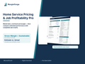 Home Service Pricing & Job Profitability Pro